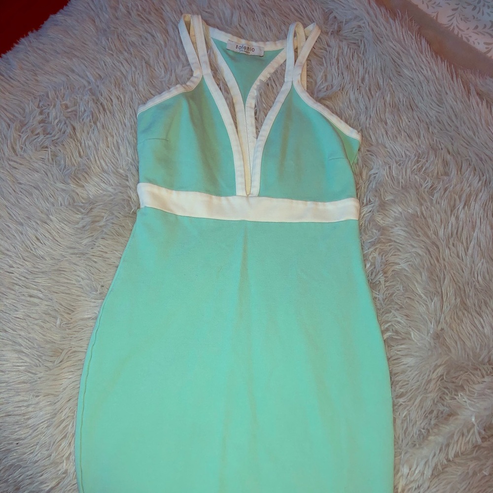Lulus Teal Bodycon Dress